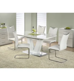 Stół rozkładany MISTRAL 160 cm - 220 cm biały