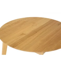 Stół rozkładany MONEZ 100 cm - 137 cm drewno dąb