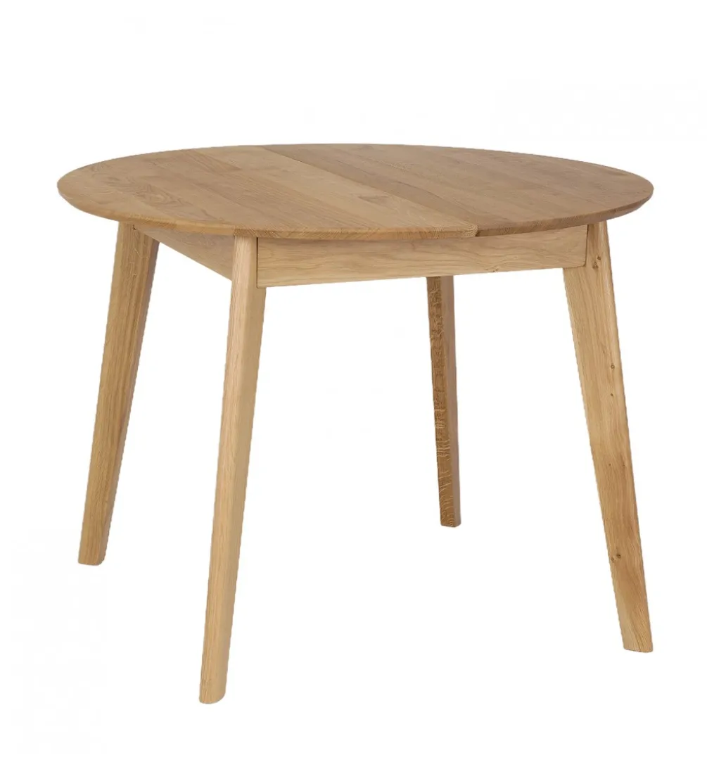 Stół rozkładany MONEZ 100 cm - 137 cm drewno dąb