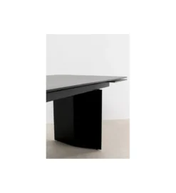 Stół rozkładany NOVEL 180 cm -220 cm - 260 cm ceramika w optyce czarnego marmuru