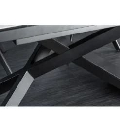 Stół rozkładany ONTARIO Euphoria 180 cm - 220 cm -  260 cm ceramika w optyce marmuru