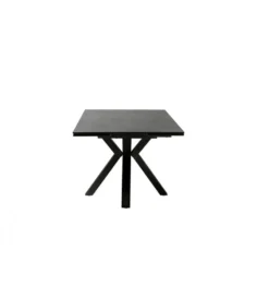 Stół rozkładany PALLINI 150 cm x 90 cm - 120 cm - 150 cm ceramika antracytowy