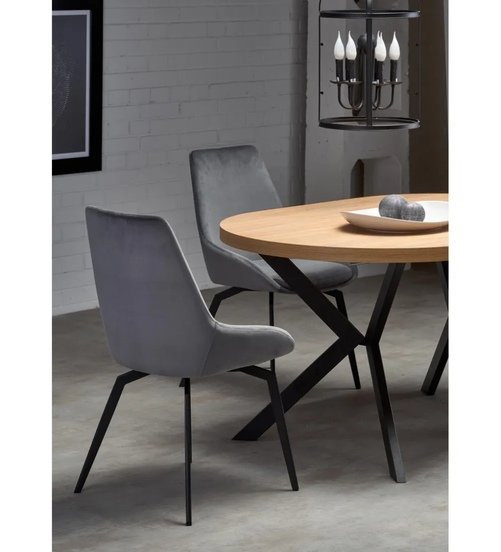 Stół rozkładany PERONI 100 cm - 250 cm w kolorze dąb złoty
