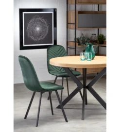 Stół rozkładany PERONI 100 cm - 250 cm w kolorze dąb złoty