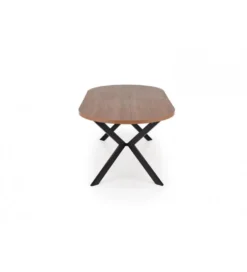 Stół rozkładany PERONI II 100 cm - 250 cm w optyce drewna orzech