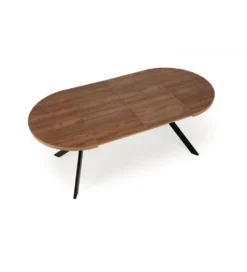 Stół rozkładany PERONI II 100 cm - 250 cm w optyce drewna orzech