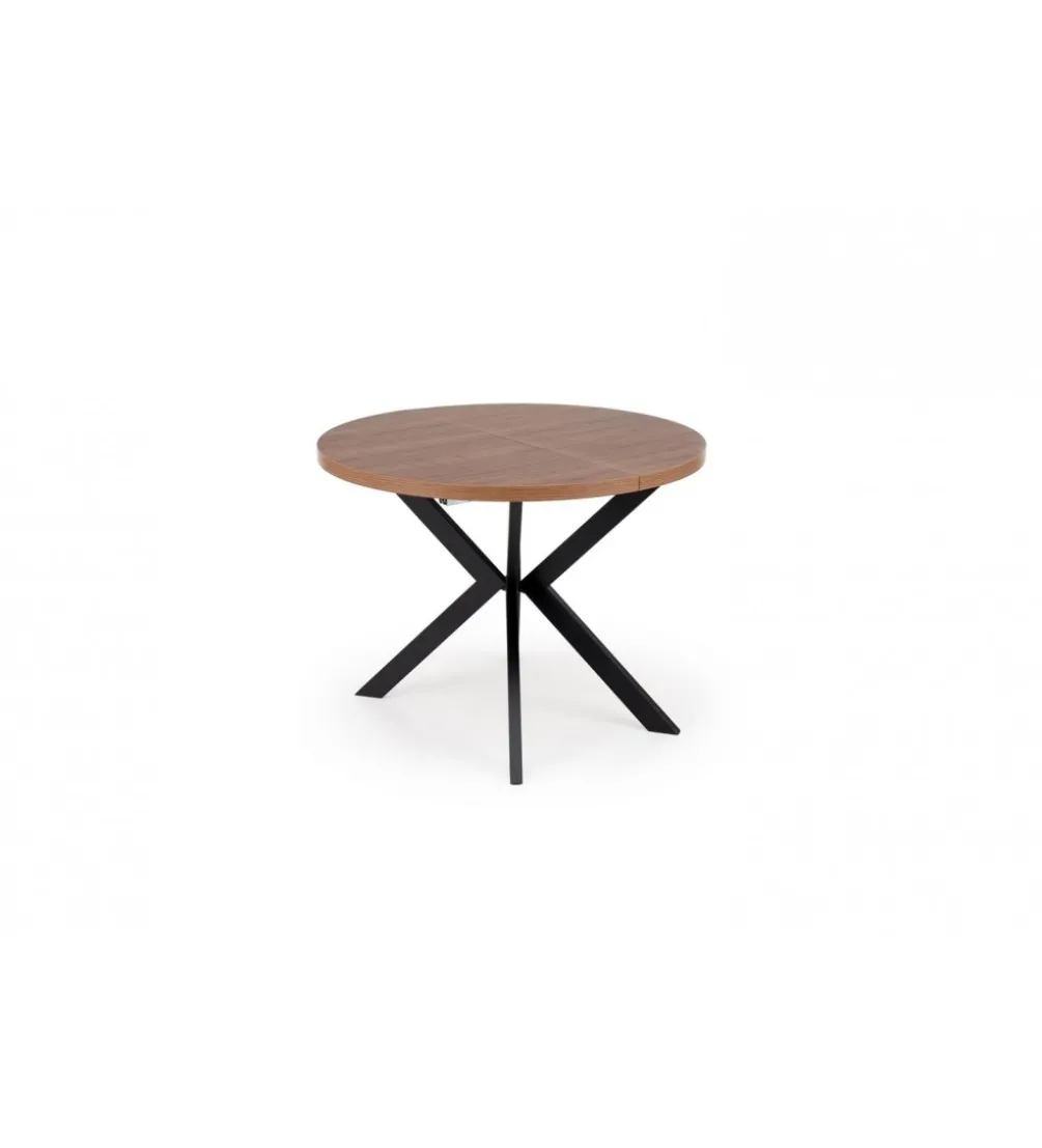 Stół rozkładany PERONI II 100 cm - 250 cm w optyce drewna orzech