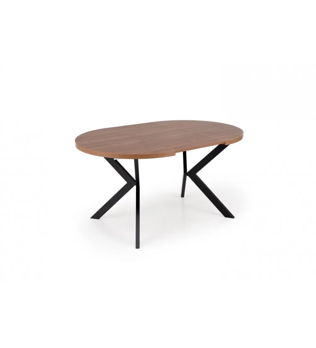 Stół rozkładany PERONI II 100 cm - 250 cm w optyce drewna orzech