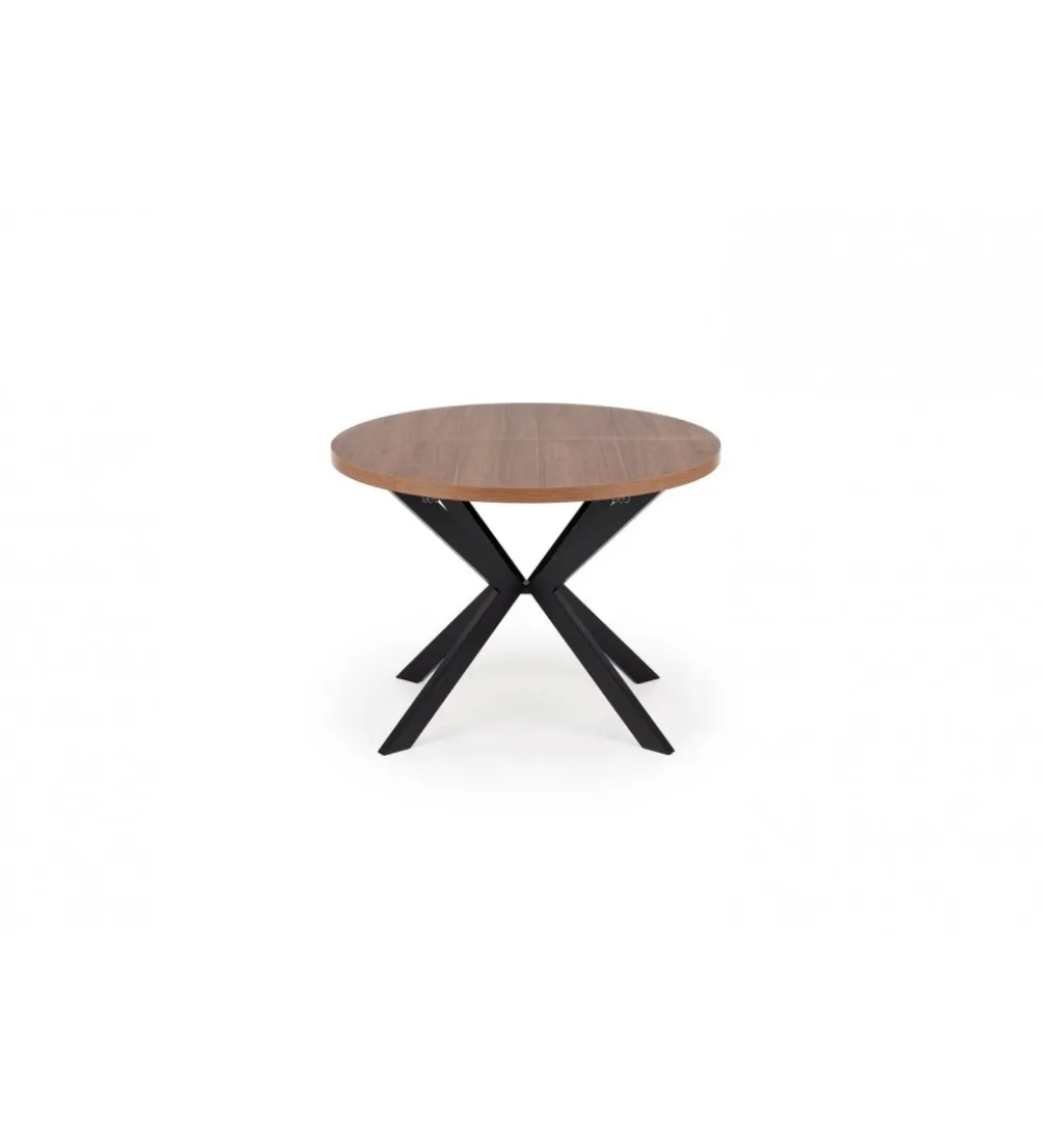 Stół rozkładany PERONI II 100 cm - 250 cm w optyce drewna orzech