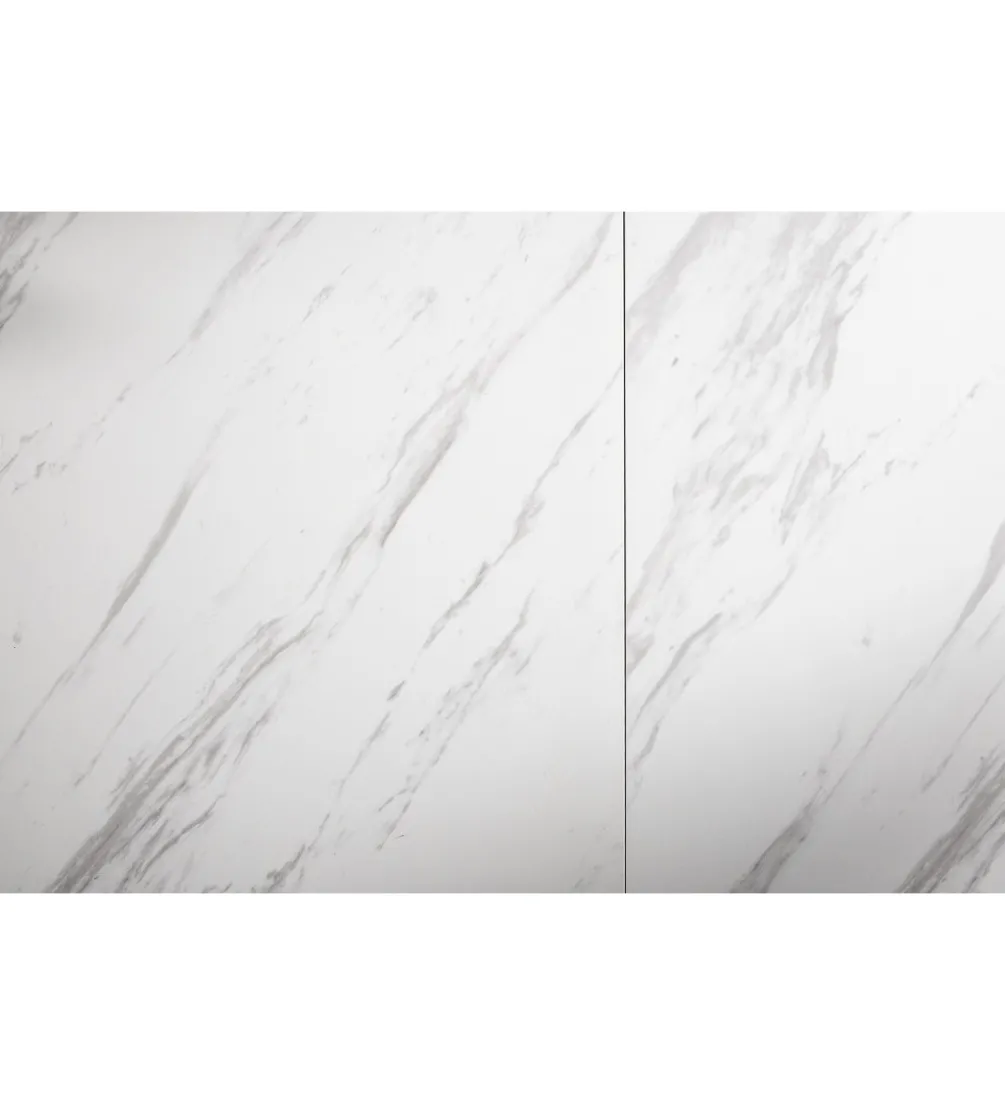 Stół rozkładany PLATON Prometheus 180 cm - 260 cm ceramika w optyce marmuru