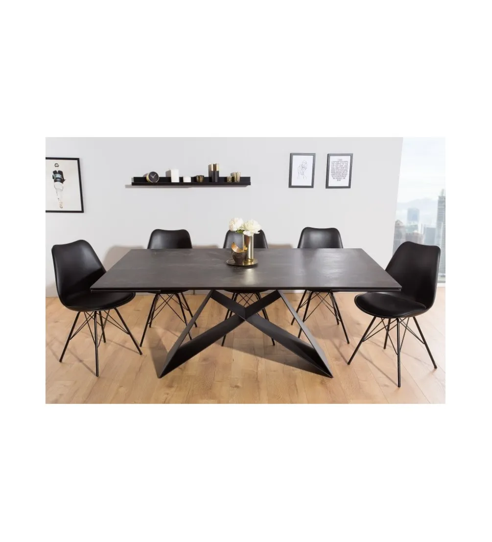 Stół rozkładany PLATON Prometheus 180 cm - 220 cm - 260 cm ceramika