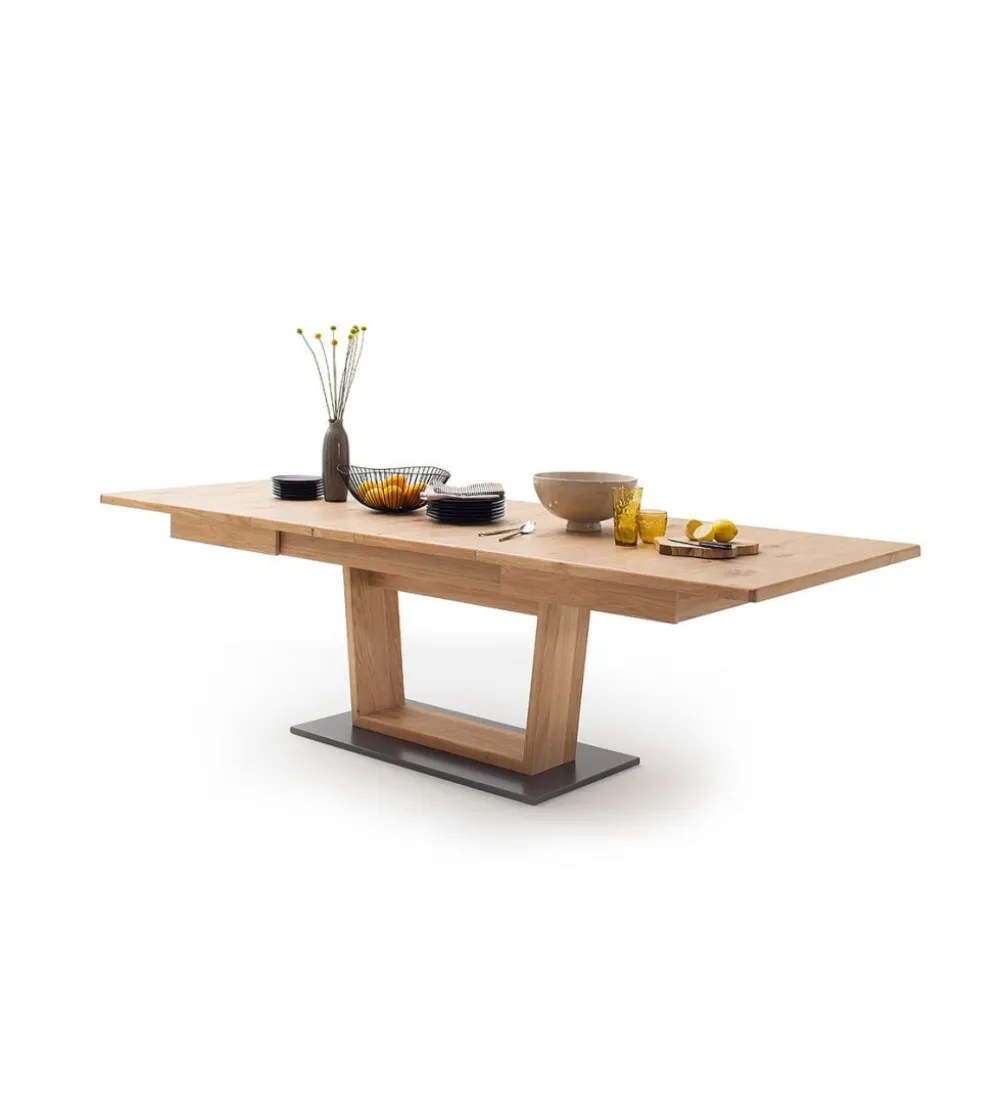 Stół rozkładany PORTLAND 180 cm - 280 cm w kolorze dębowym