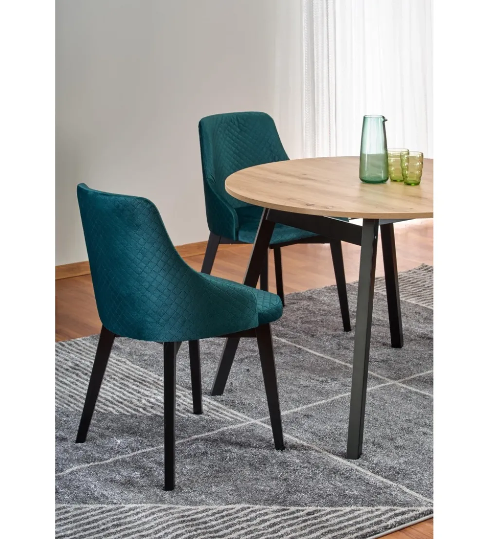 Stół rozkładany RUBEN 102 cm - 142 cm w kolorze dąb artisan