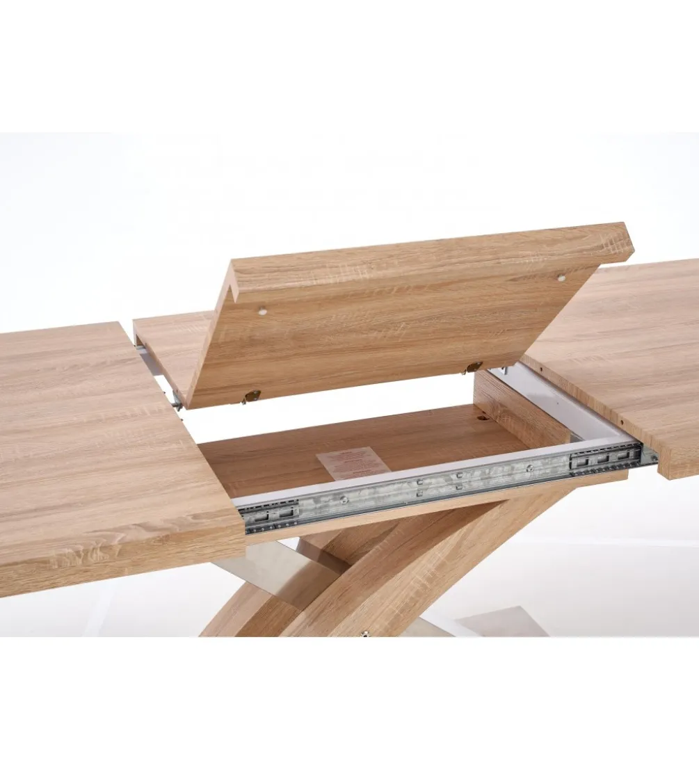 Stół rozkładany SANDOR 160 cm - 220 cm w kolorze dąb sonoma