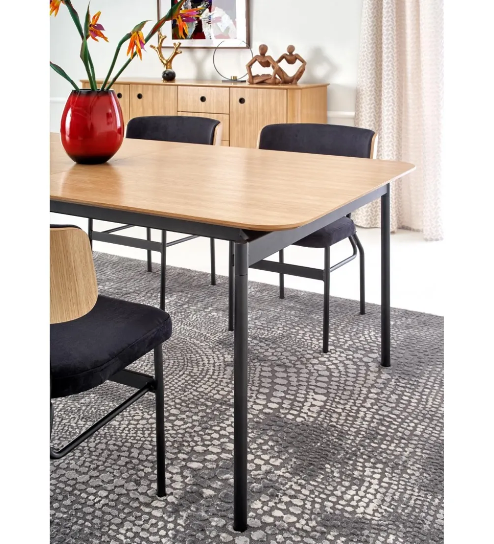 Stół rozkładany SMART 170 cm -250 cm w optyce dębu naturalnego