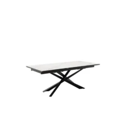 Stół rozkładany TESERO 200 cm - 250 cm - 300 cm ceramika w optyce kremowego marmuru