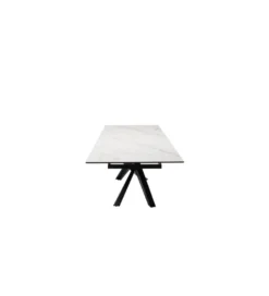Stół rozkładany TESERO 200 cm - 250 cm - 300 cm ceramika w optyce kremowego marmuru