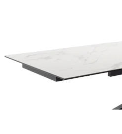 Stół rozkładany TESERO 200 cm - 250 cm - 300 cm ceramika w optyce kremowego marmuru