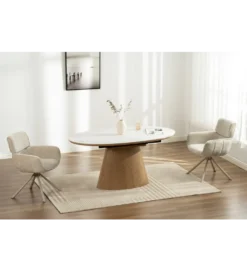Stół rozkładany UNIQUE od 160 do 200 cm ceramiczny blat