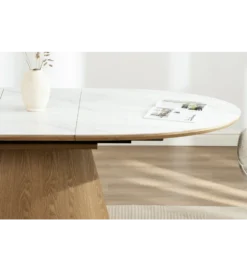 Stół rozkładany UNIQUE od 160 do 200 cm ceramiczny blat