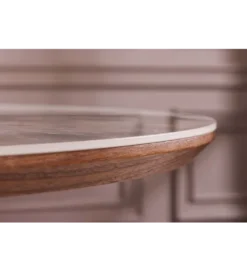 Stół rozkładany UNIQUE od 160 do 200 cm naturalny ceramiczny blat
