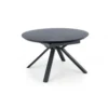 Stół rozkładany VERTIGO 130 cm - 180 cm w optyce czarnego marmuru