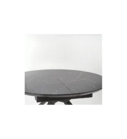 Stół rozkładany VERTIGO 130 cm - 180 cm w optyce czarnego marmuru