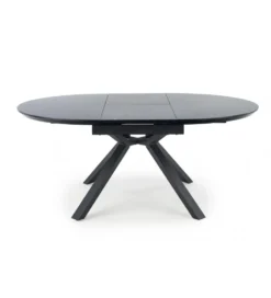 Stół rozkładany VERTIGO 130 cm - 180 cm w optyce czarnego marmuru