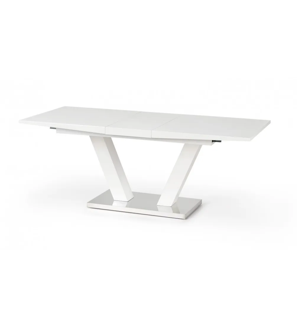 Stół rozkładany VISION 160 cm - 200 cm biały