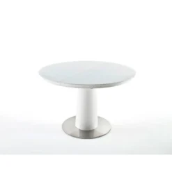 Stół rozkładany WARIS 120 cm - 160 cm biały