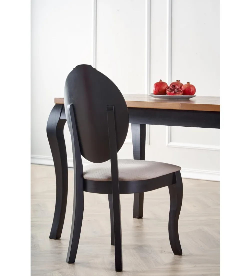 Stół rozkładany WINDSOR 160 cm - 240 cm w kolorze dąb ciemny