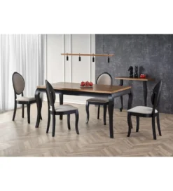 Stół rozkładany WINDSOR 160 cm - 240 cm w kolorze dąb ciemny