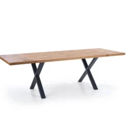 Stół rozkładany XAVIER 160 cm - 250 cm w kolorze dąb jasny