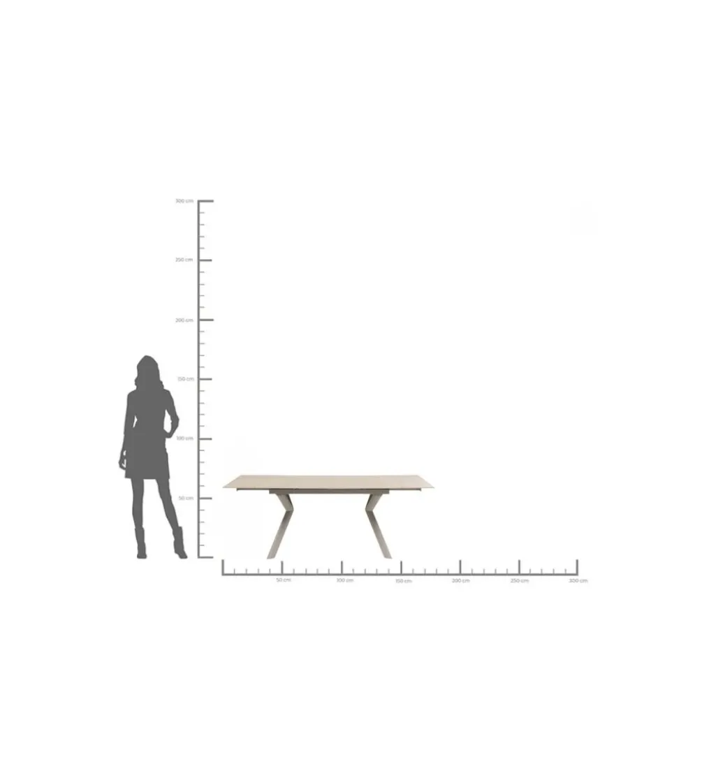 Stół rozkładany XENIA od 140 do 200 cm naturalny