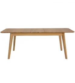 Stół rozkładany ZANDI 160 cm - 197 cm drewno dąb