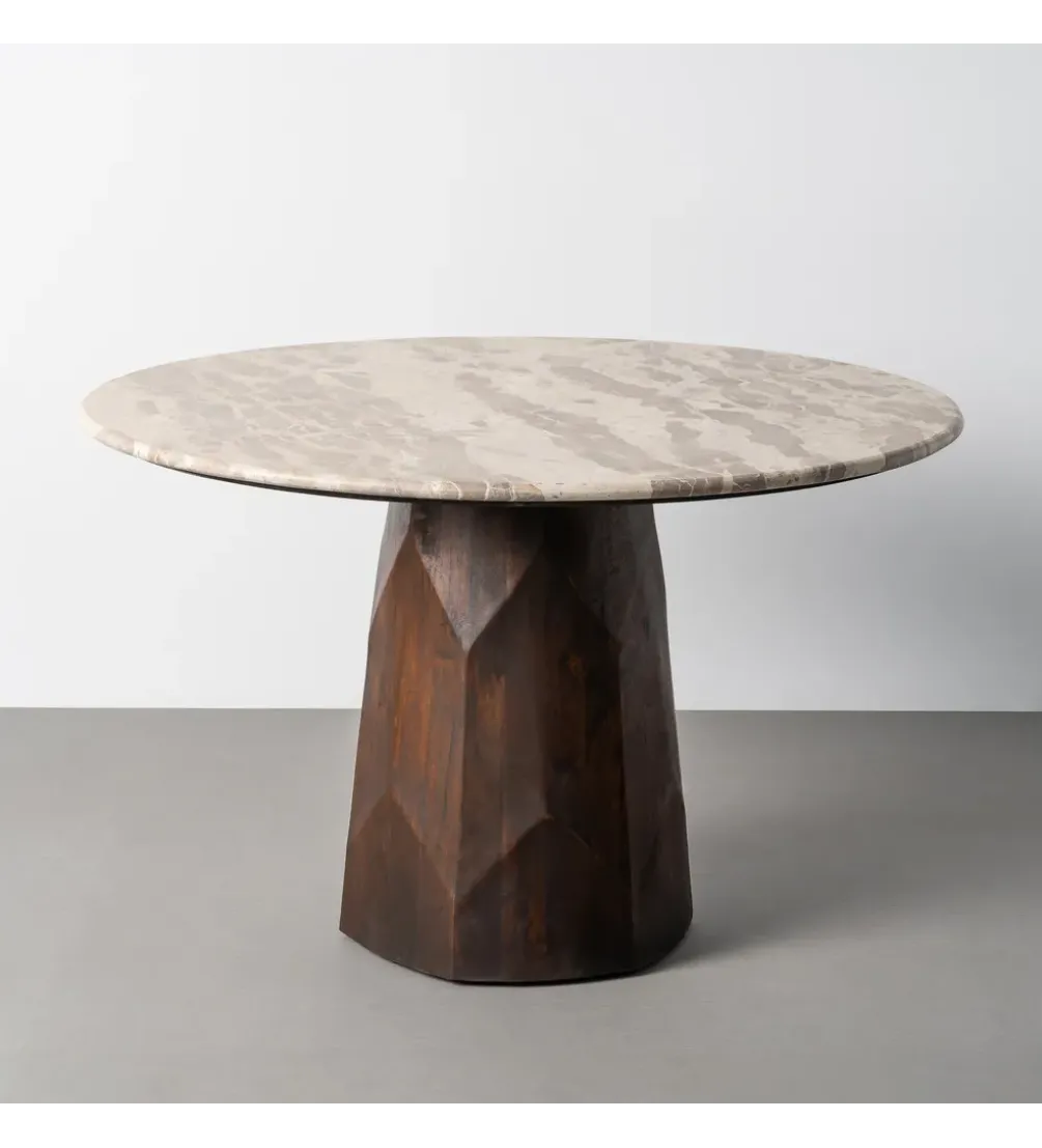 Stół RUTANMO 120 cm drewno mango