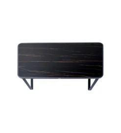 Stół SANTOS 143 x 83 cm czarny