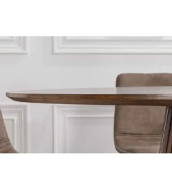 Stół SANZA 140 cm w optyce dąb ciemny