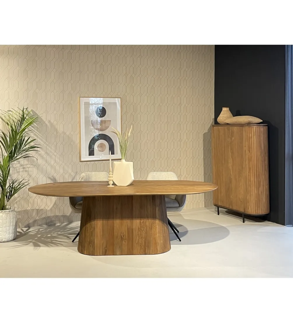 Stół SELVETOR 230 cm drewno mango
