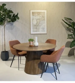 Stół SELVETOR 130 cm drewno mango