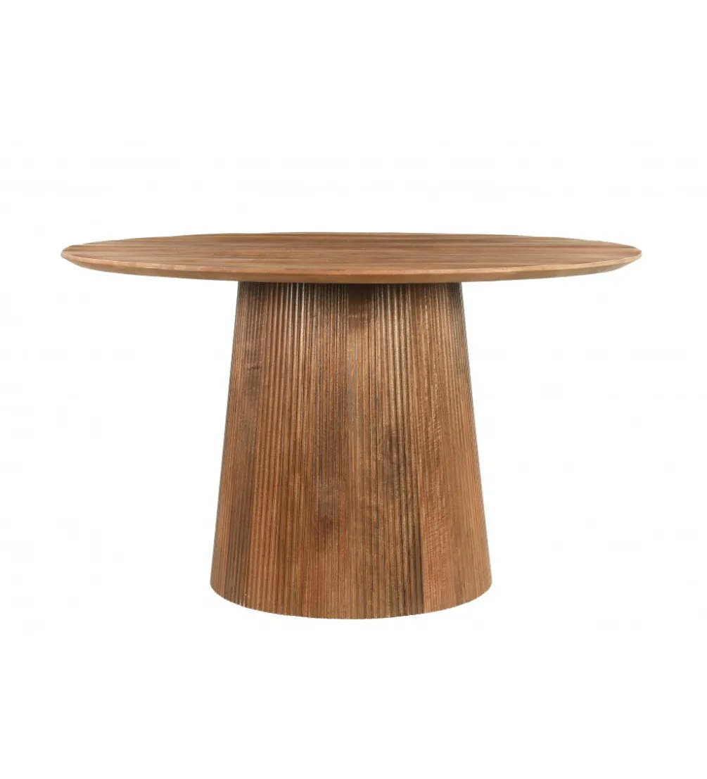 Stół SELVETOR 130 cm drewno mango
