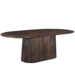 Stół SELVETOR 230 cm drewno mango w kolorze orzecha