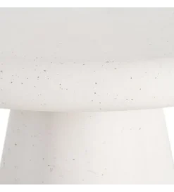 Stół TERRAZZI 120 cm białoszary