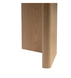 Stół TRANKY 180 x 90 cm brązowy blat ceramika