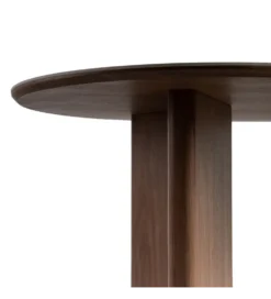 Stół TRANKY 180 x 90 cm ciemno brązowy blat ceramika