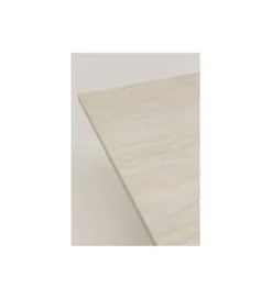 Stół TRAVERTINO 160 x 90 cm naturalny beżowy