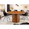 Stół TRES CHIC 140 cm drewno sheesham naturalny