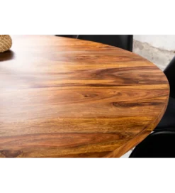 Stół TRES CHIC 140 cm drewno sheesham naturalny
