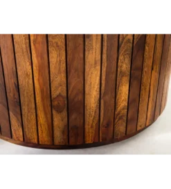 Stół TRES CHIC 120 cm drewno sheesham naturalny