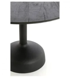 Stół TUNJA 120 cm czarny